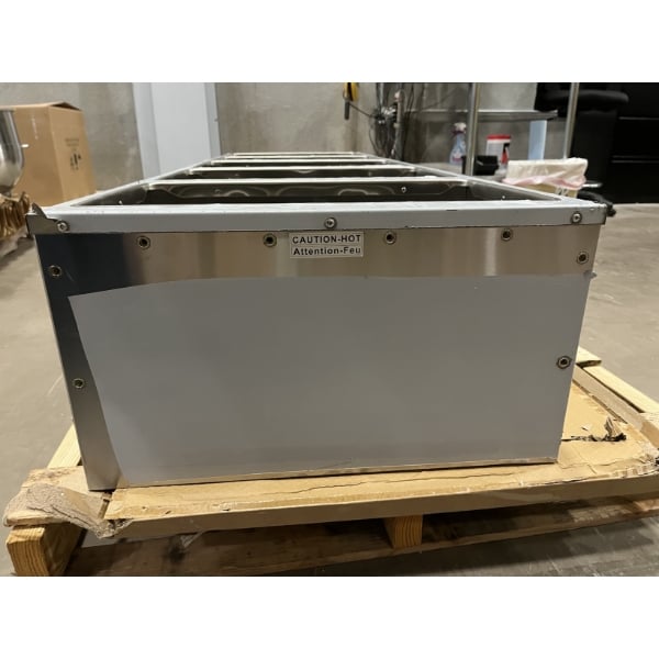 Scratch and Dent ServIt Five Pan Open Well Electric Steam Table with Partially Enclosed Base - 208/240V, 3750W