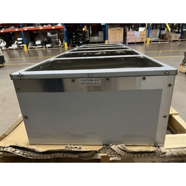 Scratch and Dent ServIt Five Pan Open Well Electric Steam Table with Partially Enclosed Base - 208/240V, 3750W