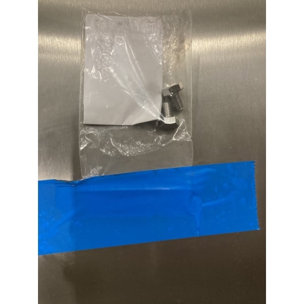Scratch and Dent Rational 60.31.090 42 1/2" x 34 3/4" x 27 1/2" Open Base Oven Stand for 6 and 10 Full Size Pan iCombi Ovens