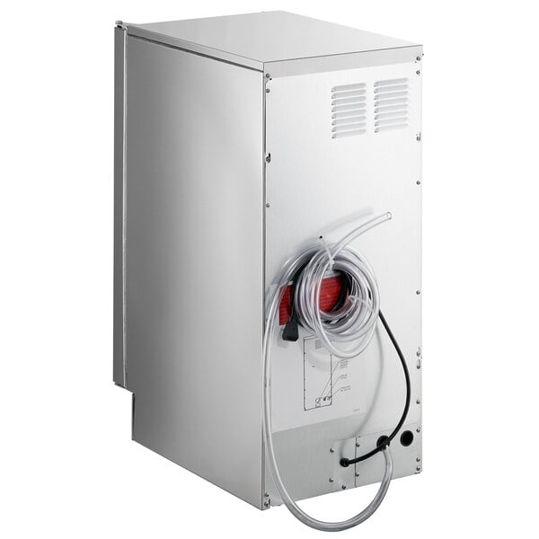 Scratch and Dent Scotsman CU50PAX-1A 14 7/8" Air-Cooled Undercounter Gourmet Cube Ice Machine with 26 lb. Storage Bin and Built-In Pump - 65 lb., 115V