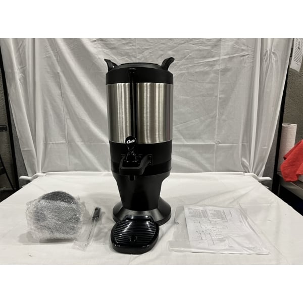 Scratch and Dent Curtis TXSG1501S600 ThermoPro 1.5 Gallon Vacuum Server with Stylized Base