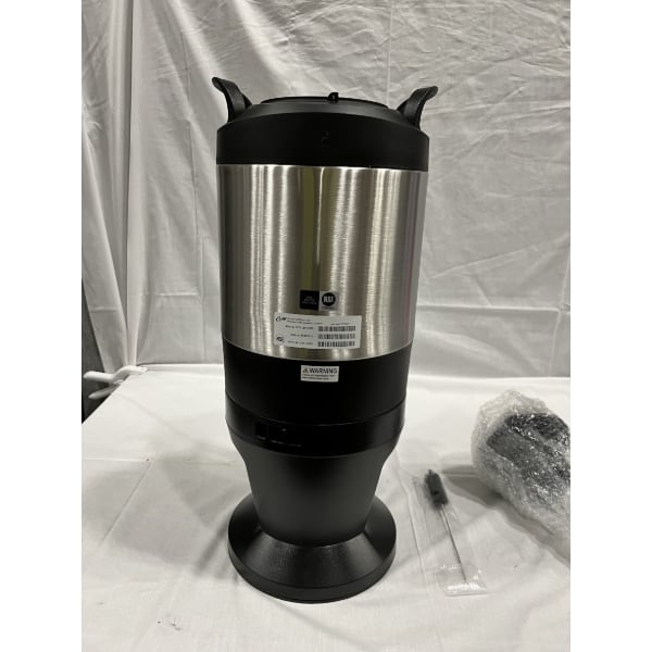 Scratch and Dent Curtis TXSG1501S600 ThermoPro 1.5 Gallon Vacuum Server with Stylized Base