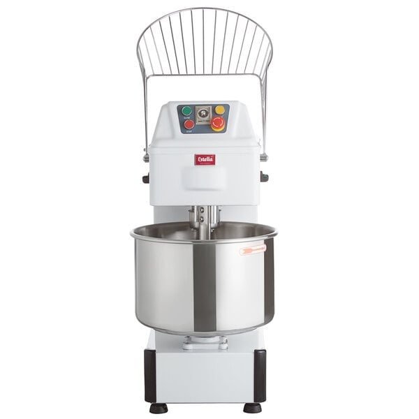 Scratch and Dent Estella SM30 30 Qt. / 42 lb. Two-Speed Spiral Dough Mixer - 120V, 2 hp