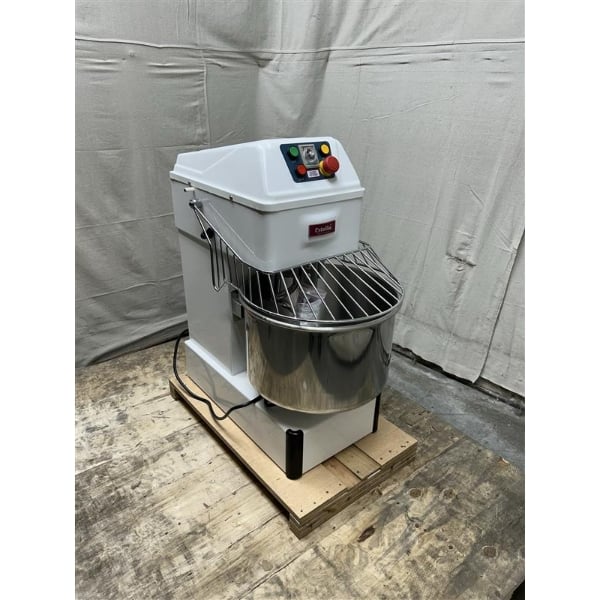 Scratch and Dent Estella SM30 30 Qt. / 42 lb. Two-Speed Spiral Dough Mixer - 120V, 2 hp