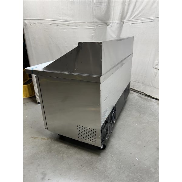 Scratch and Dent MainStreet Equipment 60" Mega Top 2 Door Refrigerated Sandwich Prep Table