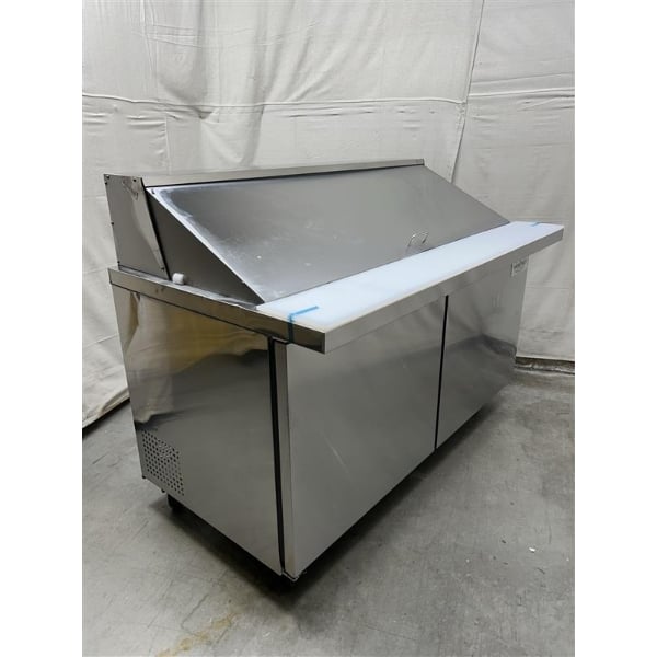 Scratch and Dent MainStreet Equipment 60" Mega Top 2 Door Refrigerated Sandwich Prep Table