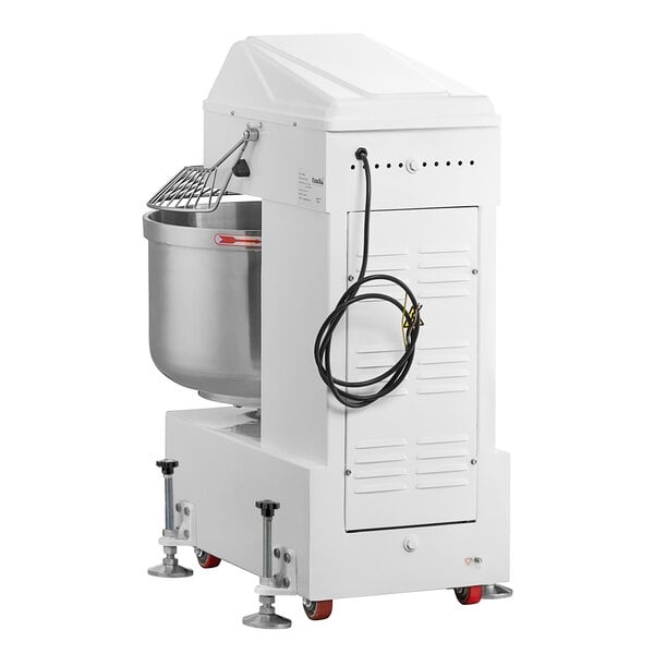 Scratch and Dent Estella SM80 80 Qt. / 116 lb. Two-Speed Spiral Dough Mixer - 220V, 3 Phase, 4 1/4 hp