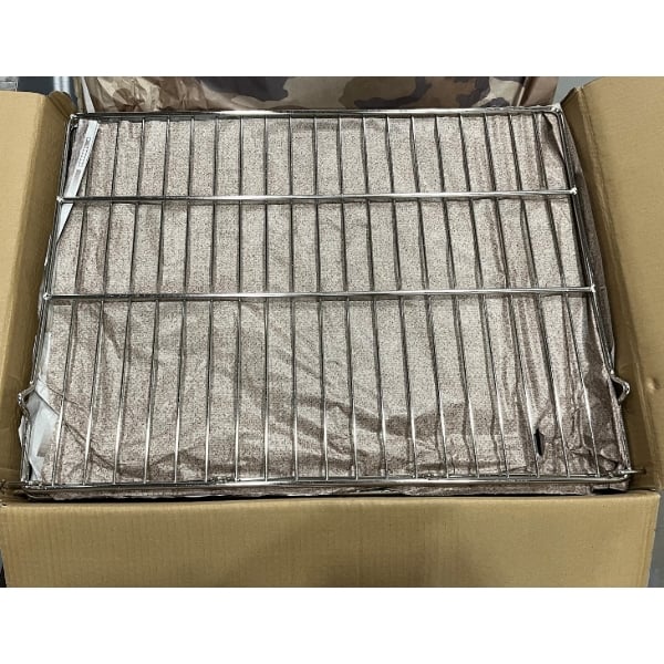 Scratch and Dent MainStreet Equipment EC2-D Double Deck Electric Full Size Convection Oven with Legs - 240V, 1 / 3 Phase, 11.9 kW