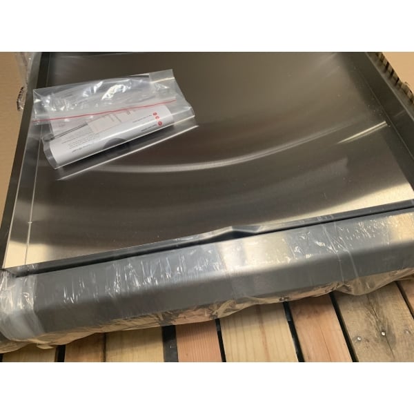 Scratch and Dent Cooking Performance Group GTU-CPG-60-N Ultra Series 60" Chrome Plated Natural Gas 5-Burner Countertop Griddle - 150,000 BTU