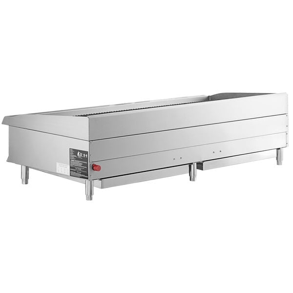 Scratch and Dent Cooking Performance Group CR-CPG-60-NL 60" Gas Radiant Charbroiler - 200,000 BTU