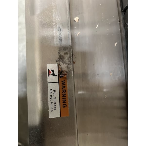 Scratch and Dent Cooking Performance Group CR-CPG-60-NL 60" Gas Radiant Charbroiler - 200,000 BTU