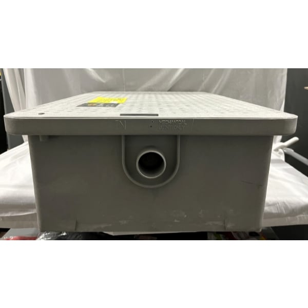 Scratch and Dent Endura 3925A02LO Lo-Pro 50 lb. 25 GPM Low Profile Grease Trap with 2" Hub