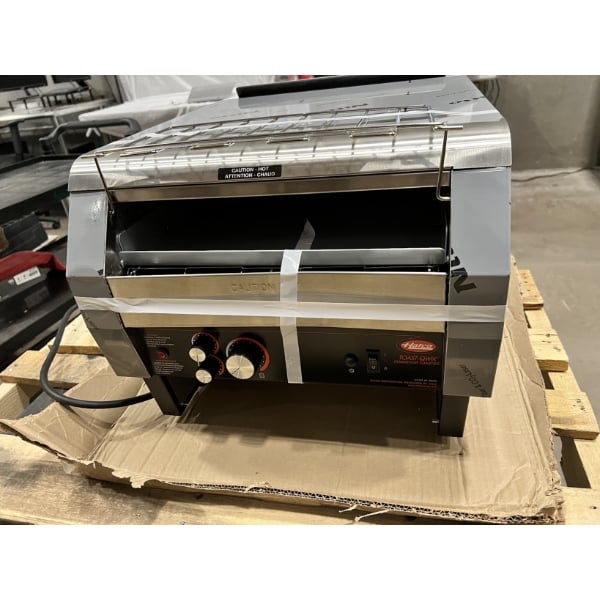 Scratch and Dent Hatco TQ-1800H Toast-Qwik Conveyor Toaster with 3" Opening - 208V, 4,600W