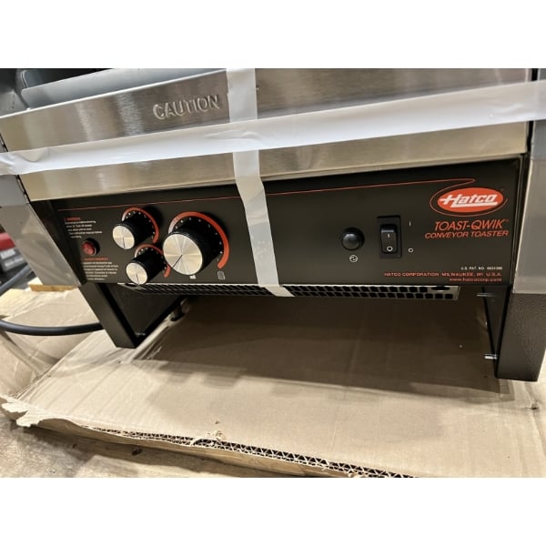 Scratch and Dent Hatco TQ-1800H Toast-Qwik Conveyor Toaster with 3" Opening - 208V, 4,600W