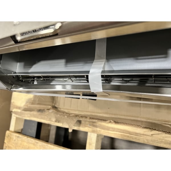 Scratch and Dent MainStreet Equipment CG2-LK Double Deck Full Size Liquid Propane Convection Oven with Legs - 108,000 BTU