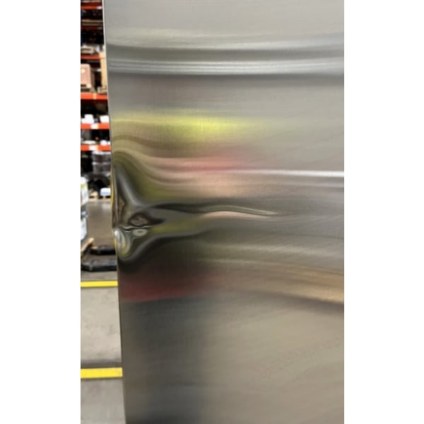 Scratch and Dent Avantco SS-3R-HC 81 5/16" Stainless Steel Solid Door Reach-In Refrigerator