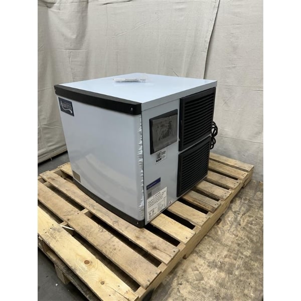 Scratch and Dent Avantco Ice KMC-H-322-A 22" Air-Cooled Modular Half Cube Ice Machine with 275 lb. Storage Bin - 350 lb., 115V