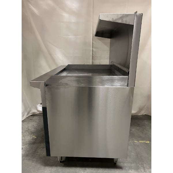 Scratch and Dent Garland G48-2G36LL Liquid Propane 2 Burner 48" Range with 36" Griddle and 2 Space Saver Ovens - 170,000 BTU