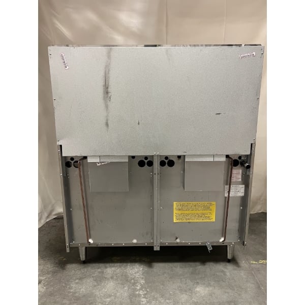 Scratch and Dent Garland G48-2G36LL Liquid Propane 2 Burner 48" Range with 36" Griddle and 2 Space Saver Ovens - 170,000 BTU