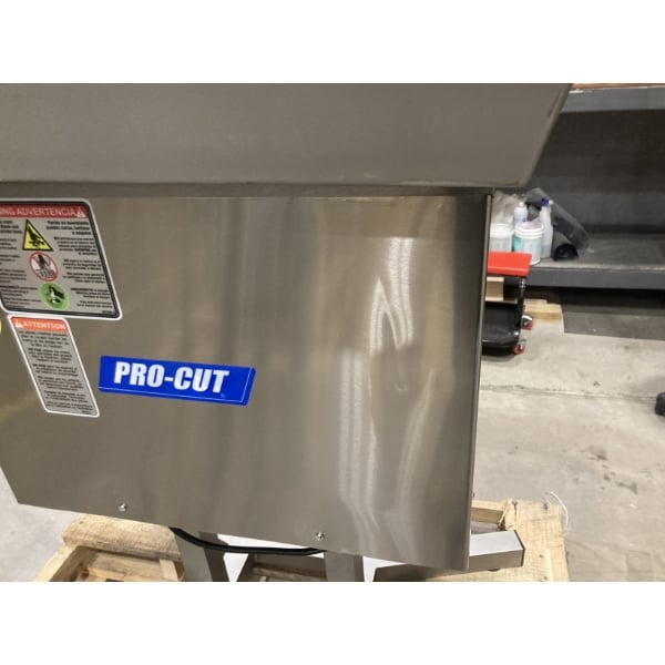 Scratch and Dent ProCut KG-32-XP #32 Electric Meat Grinder with Stand - 220V, 3 Phase, 5 hp