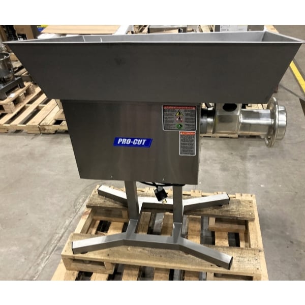 Scratch and Dent ProCut KG-32-XP #32 Electric Meat Grinder with Stand - 220V, 3 Phase, 5 hp