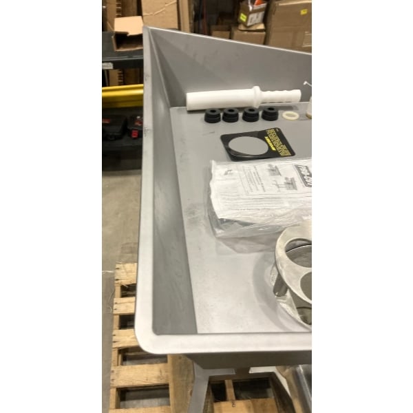 Scratch and Dent ProCut KG-32-XP #32 Electric Meat Grinder with Stand - 220V, 3 Phase, 5 hp