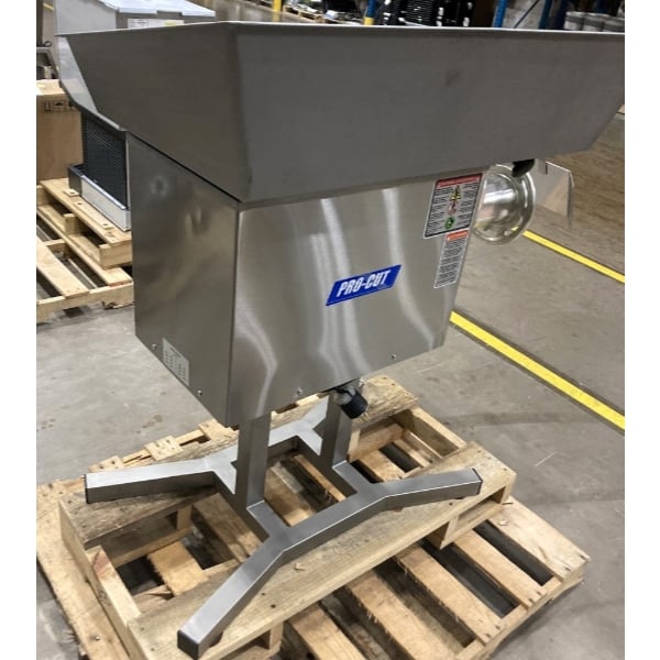 Scratch and Dent ProCut KG-32-XP #32 Electric Meat Grinder with Stand - 220V, 3 Phase, 5 hp