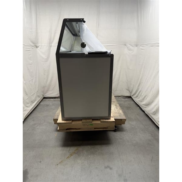Scratch and Dent Master-Bilt DD-66 69" Straight Glass Ice Cream Dipping Cabinet