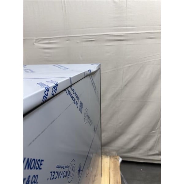 Scratch and Dent Avantco Ice Diamond EUC-H-340-A Air-Cooled Undercounter Half Cube Ice Machine with 99 lb. Storage Bin - 342 lb., 115V