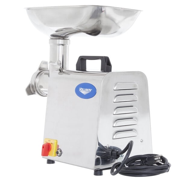 Scratch and Dent Vollrath 40743 #12 Electric Meat Grinder - 110V, 1 hp
