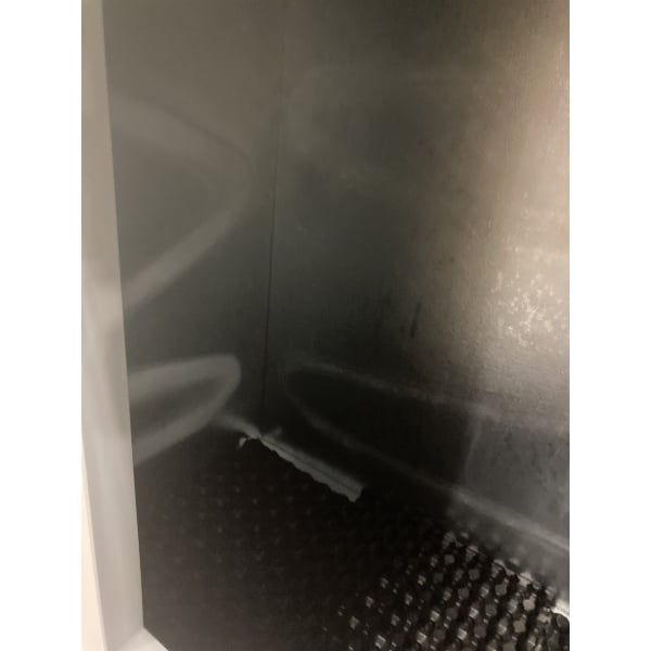 Scratch and Dent Leer 65CS-R290 64" Outdoor Cold Wall Ice Merchandiser with Straight Front and Galvanized Steel Door