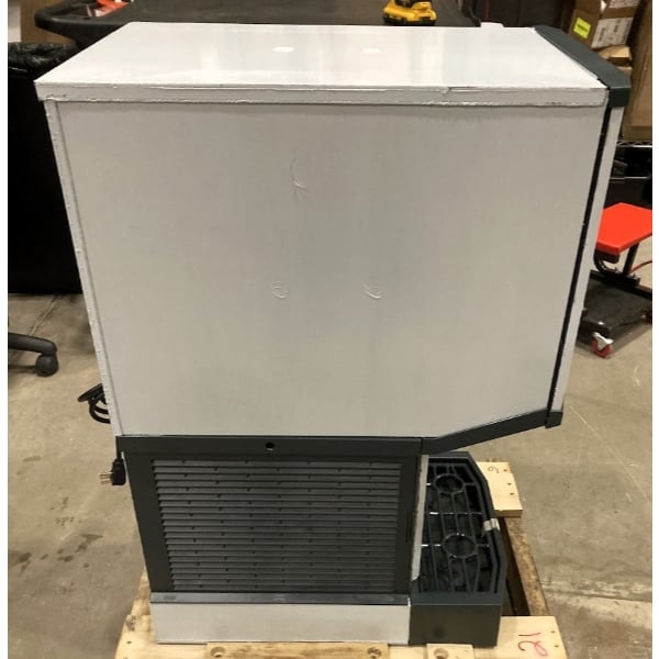 Scratch and Dent Scotsman HID312AX-1A Meridian® Air-Cooled Countertop Nugget Ice Machine and Water Dispenser with Hands-Free Dispensing with 12 lb. Storage Bin - 320 lb., 115V