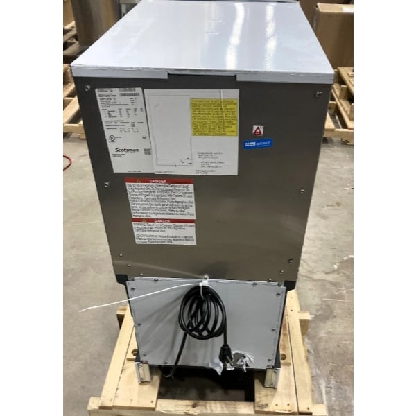 Scratch and Dent Scotsman HID312AX-1A Meridian® Air-Cooled Countertop Nugget Ice Machine and Water Dispenser with Hands-Free Dispensing with 12 lb. Storage Bin - 320 lb., 115V