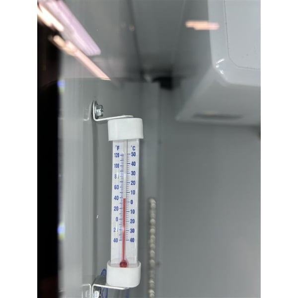 Scratch and Dent Beverage-Air MT23-1W 29 1/2" Marketeer Series White Refrigerated Glass Door Merchandiser with LED Lighting