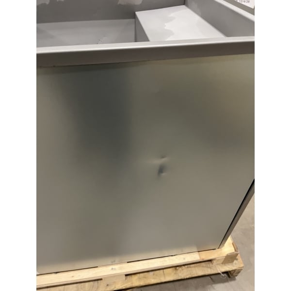 Scratch and Dent Avantco F5-ES-P 65-70 lb. Liquid Propane Stainless Steel Floor Fryer - 100,000 BTU