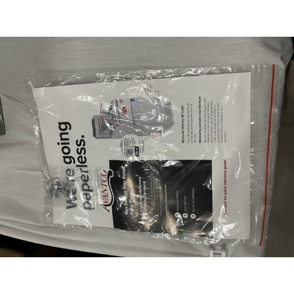 Scratch and Dent Avantco F5-ES-P 65-70 lb. Liquid Propane Stainless Steel Floor Fryer - 100,000 BTU