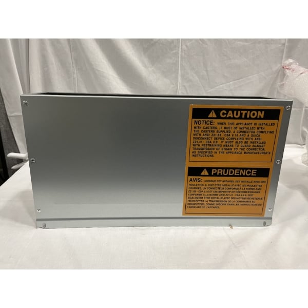 Scratch and Dent Avantco F5-ES-P 65-70 lb. Liquid Propane Stainless Steel Floor Fryer - 100,000 BTU