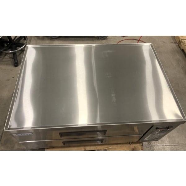 Scratch and Dent Avantco CBE-48-HC 48" 2 Drawer Refrigerated Chef Base