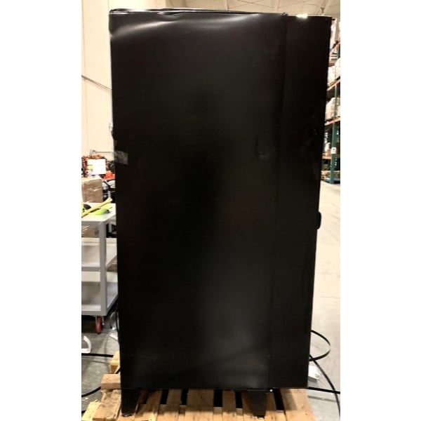 Scratch and Dent AMS LTF 2-1-2 28-Selection Refrigerated Snack and Beverage Vending Machine with Credit Card System, Bill Validator, and Coin Mechanism