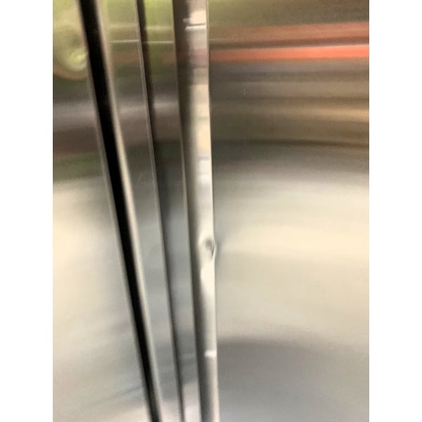 Scratch and Dent Avantco SS-3R-HC 81 5/16" Stainless Steel Solid Door Reach-In Refrigerator