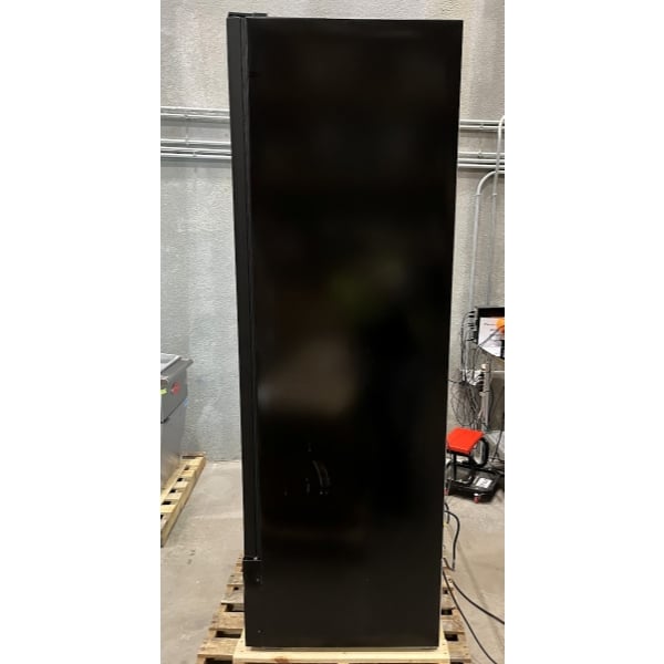 Scratch and Dent Beverage-Air MT23-1B 29 1/2" Marketeer Series Black Refrigerated Glass Door Merchandiser with LED Lighting
