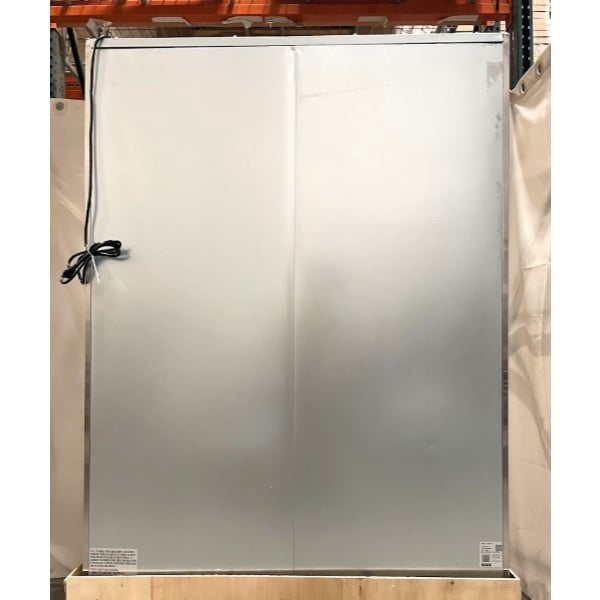 Scratch and Dent Avantco Z2-F-HC 54" Solid Door Stainless Steel Reach-In Freezer