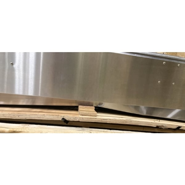 Scratch and Dent Cooking Performance Group GM-CPG-72-NL 72" Gas Countertop Griddle with Manual Controls - 180,000 BTU