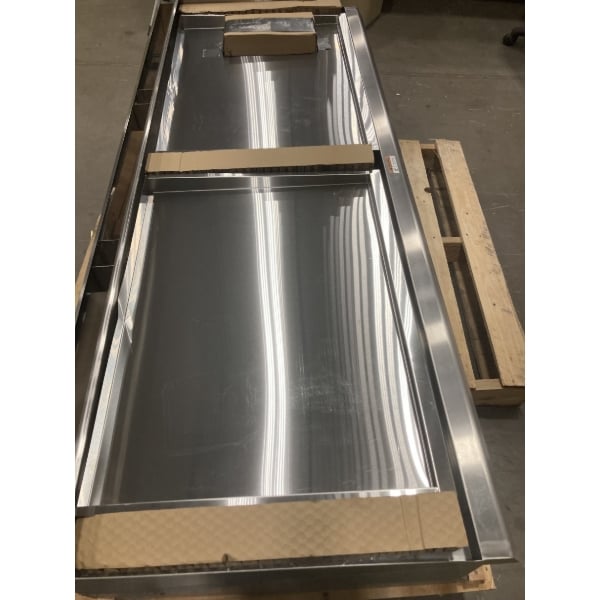 Scratch and Dent Cooking Performance Group GM-CPG-72-NL 72" Gas Countertop Griddle with Manual Controls - 180,000 BTU