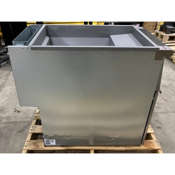 Scratch and Dent Avantco F5-ES-P 65-70 lb. Liquid Propane Stainless Steel Floor Fryer - 100,000 BTU