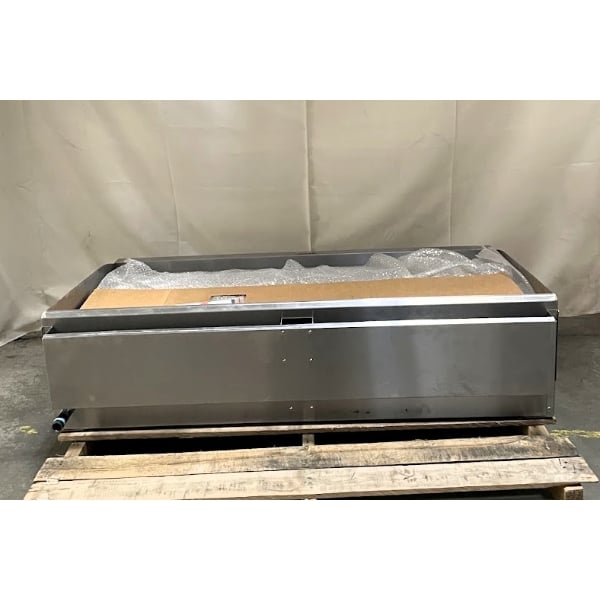 Scratch and Dent Cooking Performance Group GT-CPG-48-NL 48" Gas Countertop Griddle with Flame Failure Protection and Thermostatic Controls - 120,000 BTU