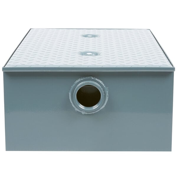 Scratch and Dent Watts WD-20-L-THD 40 lb. Low-Profile Grease Trap with Threaded Connections