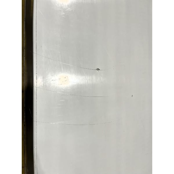 Scratch and Dent Avantco HAC-75-B 74 13/16" Black Horizontal Air Curtain Merchandiser with 2 Shelves and LED Lighting - 115V