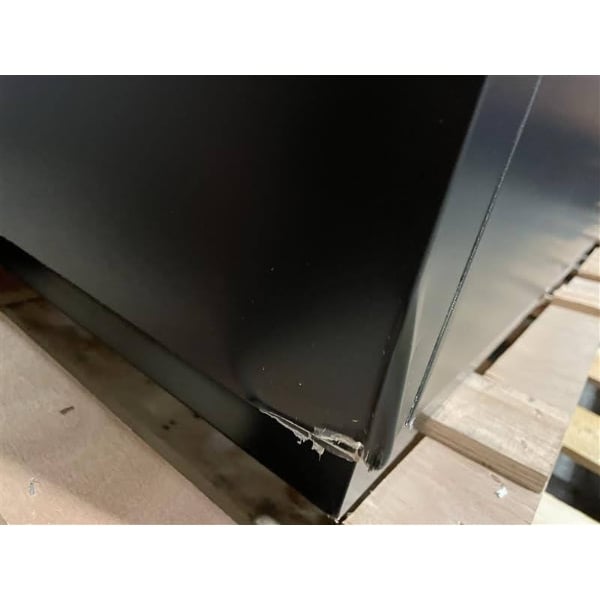 Scratch and Dent Avantco HBB-95-HC 95" Black Horizontal Bottle Cooler