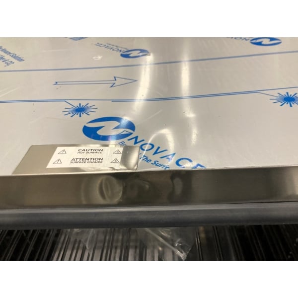 Scratch and Dent Cooking Performance Group COF-D4-M 4-Tray Full-Size Electric Digital Countertop Convection Oven with Moisture Injection - 208-240V, 5,600W